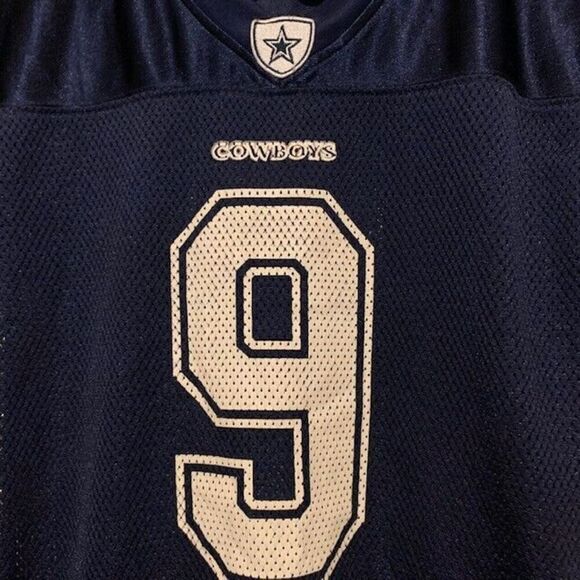 DALLAS COWBOYS TONY ROMO SIZE YOUTH LARGE 12/14 JERSEY - Picture 6 of 9